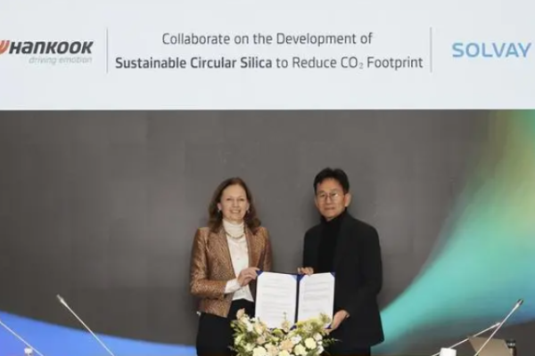 Recycled Silica: The Key to Sustainable Tire Production from Solvay and Hankook Tire