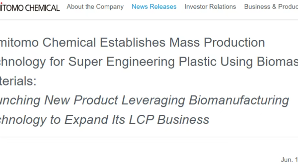 Sumitomo vs. Kingfa: The Bio-LCP Race Heating Up in Global Markets